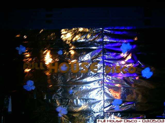 Full House Disco - your Disco needs you -