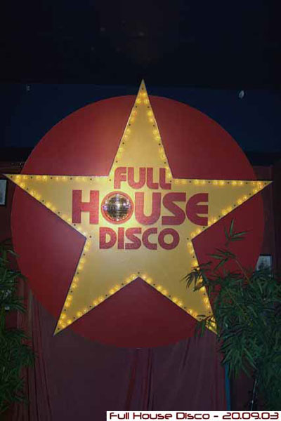 Full House Disco - your Disco needs you -